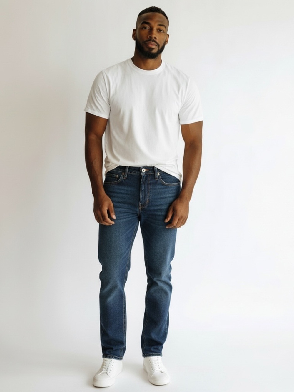 Daniel Cremieux Relaxed Fit Jeans Mens Big & Tall Size 46/30 Medium Wash Denim